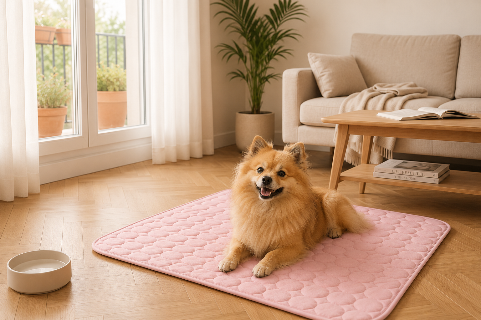 Tapis Rafraîchissant pour Chien & Chat – Coussin de Glace Extra Large
